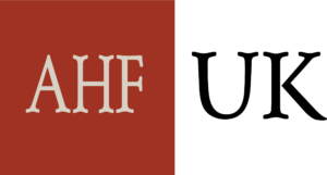 AHF 영국 로고