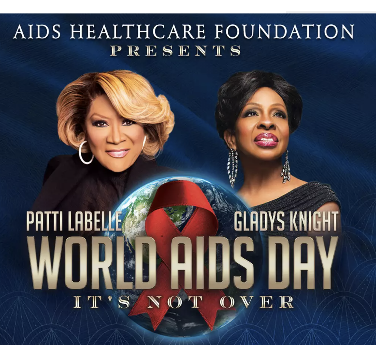 Tampok na larawan para kina Patti LaBelle at Gladys Knight @ AHF's Kennedy Ctr Concert