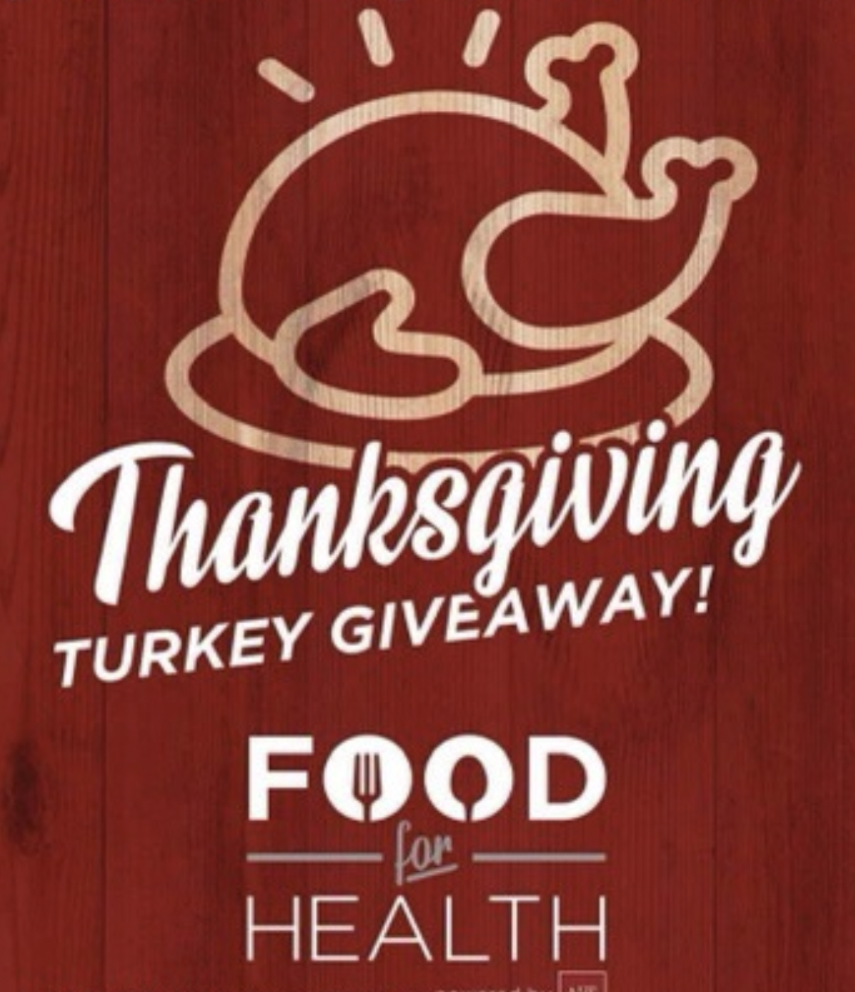 Imaj prezante pou AHF lanse Baltimore Food Pantry a tan pou Thanksgiving