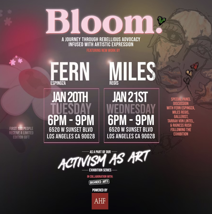 Featured image for “Bloom: Celebrating AHF’s Activism Through Augmented Reality and Art”
