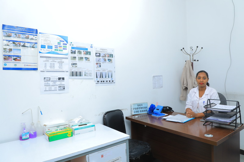 Phòng khám và bác sĩ của AHF Ethiopia Addis